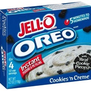 Jell-O Oreo Instant Pudding