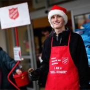 Volunteer on Christmas Eve