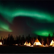 See the Aurora Borealis of the Far North by Dogsled (NT)