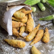 Whole Fried Okra