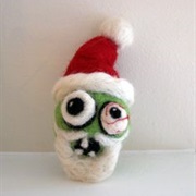 Zombie Christmas Tree Ornament