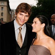 Ashton Kutcher and Demi Moore
