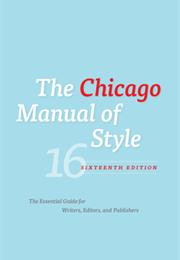 Chicago Manual of Style 16th Edition