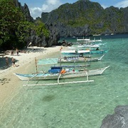 Beach Hopping in Palawan, Philippines