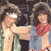 Alex and Eddie Van Halen