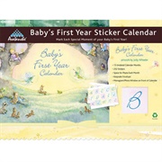 Baby&#39;s First Year Sticker Calendar