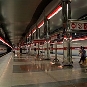 Letňany Station, Prague, Czech Republic