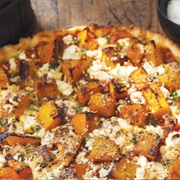 Feta and Pumpkin Pizza