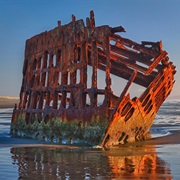 Peter Iredale Shipwreck