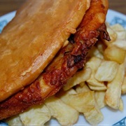 Deep Fried Pizza Supper