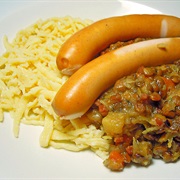 Linsen Mit Spätzle