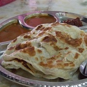 Roti and Curry Plate