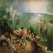 Landscape With the Fall of Icarus (Follower of Brueghel)