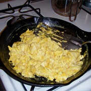 Scrambled Emu Egg