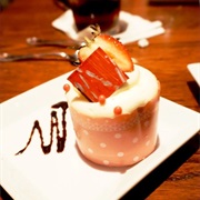 Strawberry Cream Cheese Cupcake (Be Our Guest)