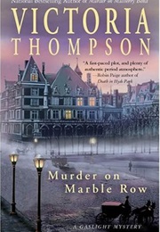 Murder on Marble Row (Victoria Thompson)