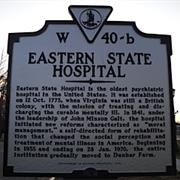 Eastern State Hospital - Williamsburg