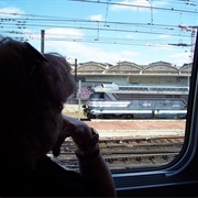 Train Ride From Paris to Geneva