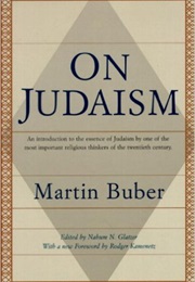 On Judaism (Martin Buber)