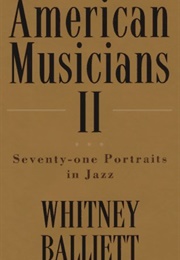 American Musicians II (Whitney Balliett)