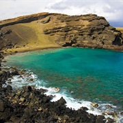Papakolea Green Sand Beach, Hawaii