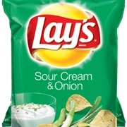 Lays Sour Cream &amp; Onion Chips