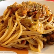 Spaghetti Lenticchie
