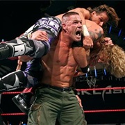 Edge vs. John Cena vs. Randy Orton vs. Shawn Michaels,Backlash 2007