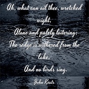 "La Belle Dame Sans Merci" by John Keats