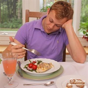 Resting Elbows on the Table