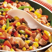 Cajun Sausage and Beans