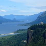 Four Western Gorge Viewpoints