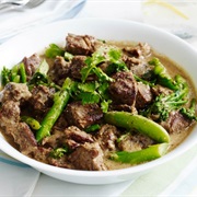 Beef Thai Green Curry