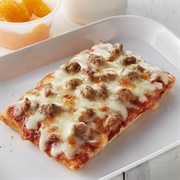 School Breakfast Rectangle Pizza