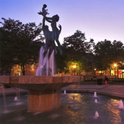Naked Fountain Family, Guelph, Ontario