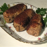 Zrazy (Polish Beef Roulade With Pickles and Bacon)