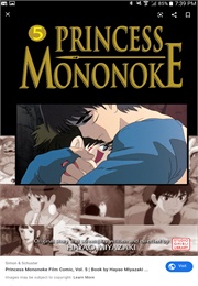 Princess  Mononoke Volume 5 (Hayao Miyazki)