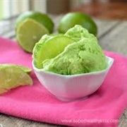Mint Lime Ice Cream