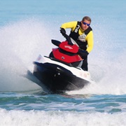Rode a Jet Ski