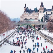 Skating Rideau Canal