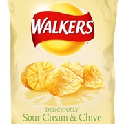 Walkers Sour Cream and Chive