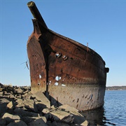 Royston Shipwrecks, Courtenay, British Columbia