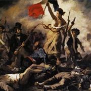 Eugène Delacroix: Liberty Leading the People (1830) Musée Du Louvre, Paris