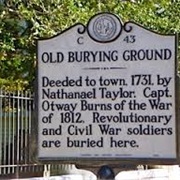 Old Burial Ground, Beaufort, North Carolina