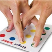 Paint Your Own Travel Finger Twister