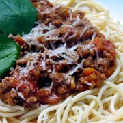 Spaghetti Bolognese