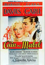 Cain and Mabel (Lloyd Bacon)
