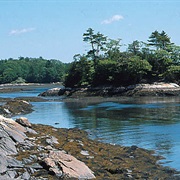 Wolfe&#39;s Neck Woods State Park, Maine