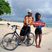 Cycling on the Cayman Islands