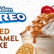 Jack in the Box Golden Oreo Salted Caramel Shake
